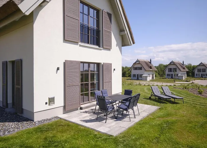 Nyaraló Reetland Am - Premium Reetdachvilla Mit 3 Schlafzimmern, Sauna Und Kamin H21 *